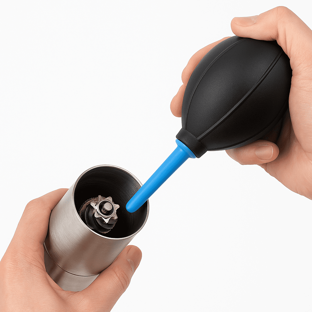 Coffee Grinder Cleaning Blower