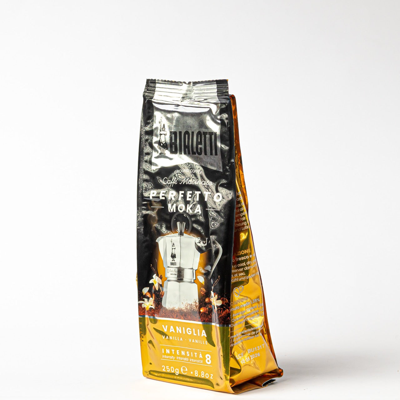 bialetti ground coffee vaniglia 250g