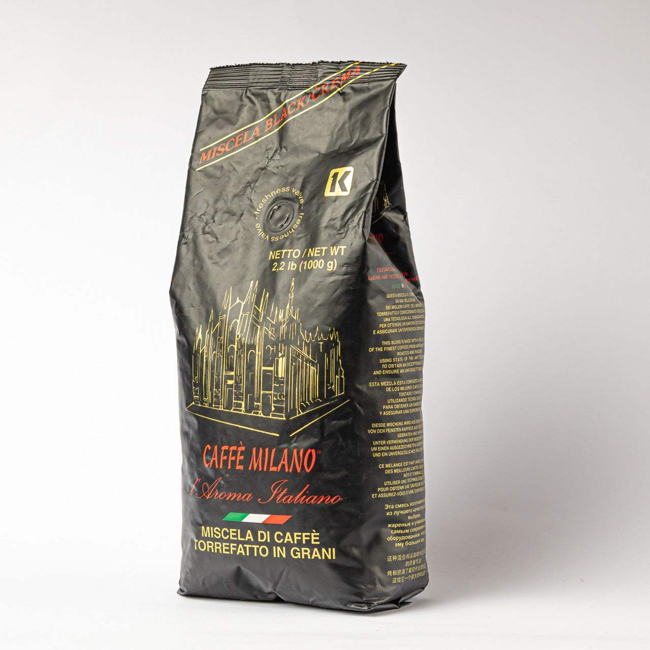 caffe milano black crema 1kg